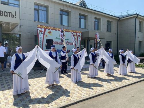 Сегодня в селе Вольнистан Буинского района земляки, договорившись, организовали праздник День села