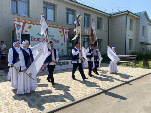 Сегодня в селе Вольнистан Буинского района земляки, договорившись, организовали праздник День села