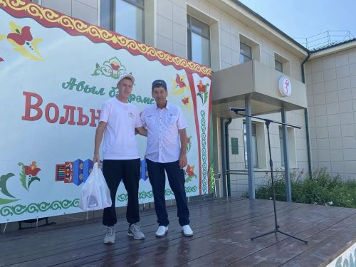 Сегодня в селе Вольнистан Буинского района земляки, договорившись, организовали праздник День села