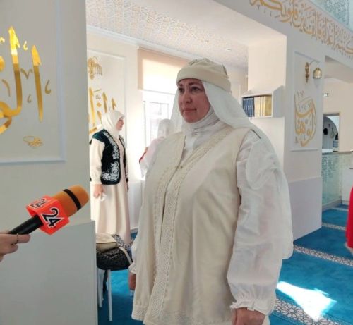 В Буинск прибыла председатель Союза мусульманок России и Татарстана Наиля Зиганшина