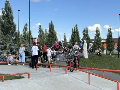 В Буинск приехали спортсмены и райдеры казанского экстрим-парка «УРАМ»