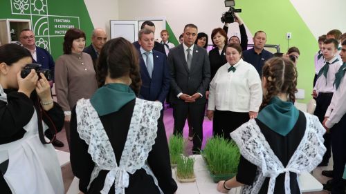 Торжественное открытие Агротехнологического класса в МБОУ «Альшиховская СОШ БМР»