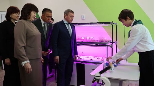 Торжественное открытие Агротехнологического класса в МБОУ «Альшиховская СОШ БМР»