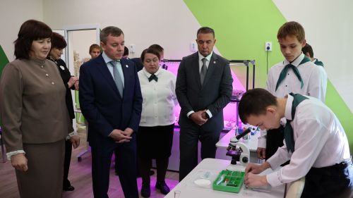 Торжественное открытие Агротехнологического класса в МБОУ «Альшиховская СОШ БМР»