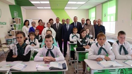 Торжественное открытие Агротехнологического класса в МБОУ «Альшиховская СОШ БМР»