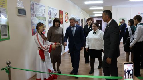 Торжественное открытие Агротехнологического класса в МБОУ «Альшиховская СОШ БМР»