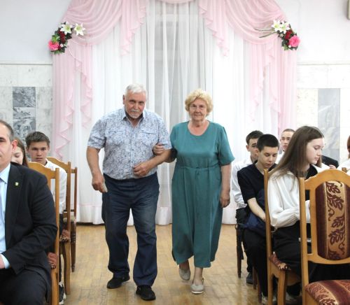 Чествование юбиляров супружеской жизни