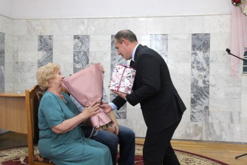 Чествование юбиляров супружеской жизни