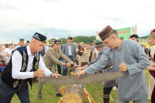 Традиционный татарский национальный праздник «Сабантуй»