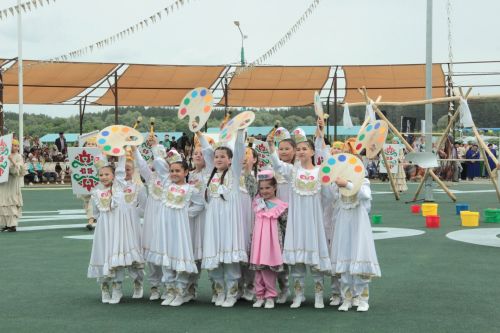 Традиционный татарский национальный праздник «Сабантуй»