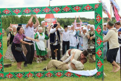 Традиционный татарский национальный праздник «Сабантуй»