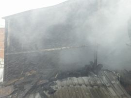 В Буинском районе в один день сгорел дом и сарай