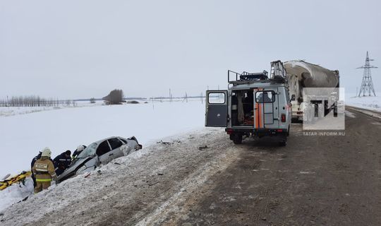 Сегодня произошла смертельная авария недалеко от села Чувашские Кищаки Буинского района