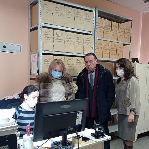 Буинский район посетила председатель Государственного комитета РТ по архивному делу