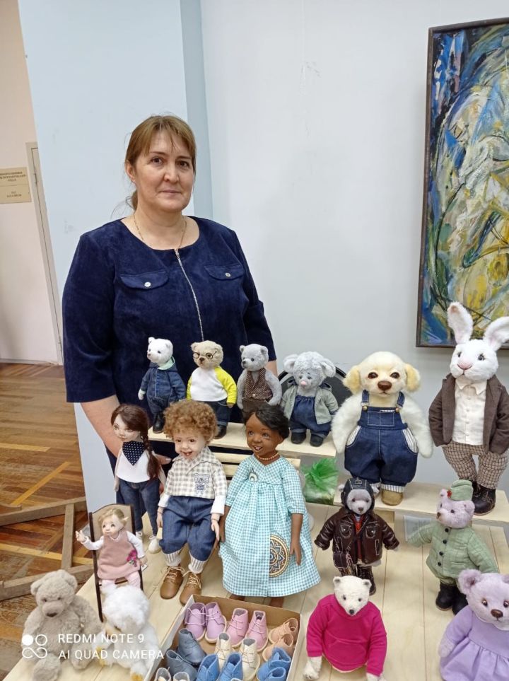 Елена Бахтинова из Буинска -&nbsp;участница всероссийской выставки авторской куклы (+фото)