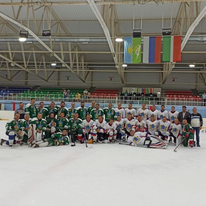 В Буинске состоялся товарищеский матч по хоккею (+фото)
