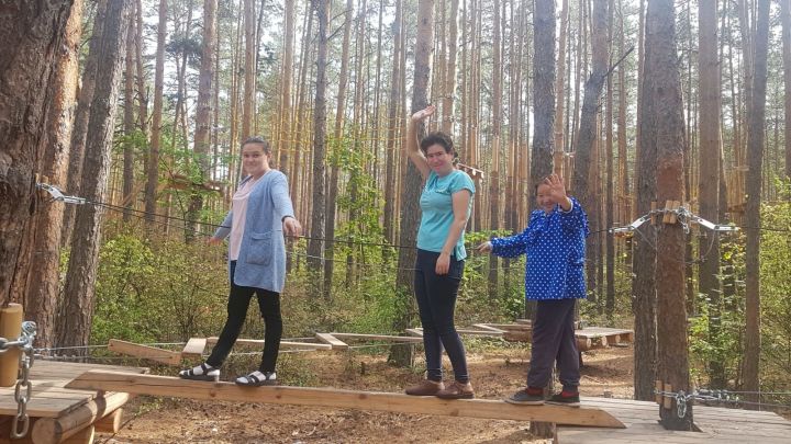 В Буинском районе организовали экскурсию в лес для получателей социальных услуг