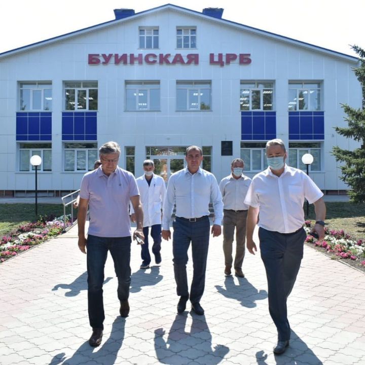 Сегодня Буинский район посетил депутат Госдумы РФ Айрат Фаррахов