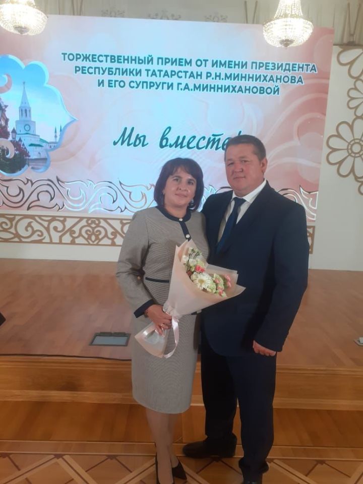 Семья Малышевых приняла участие в торжественном приеме, организованном Президентом Татарстана и его супругой