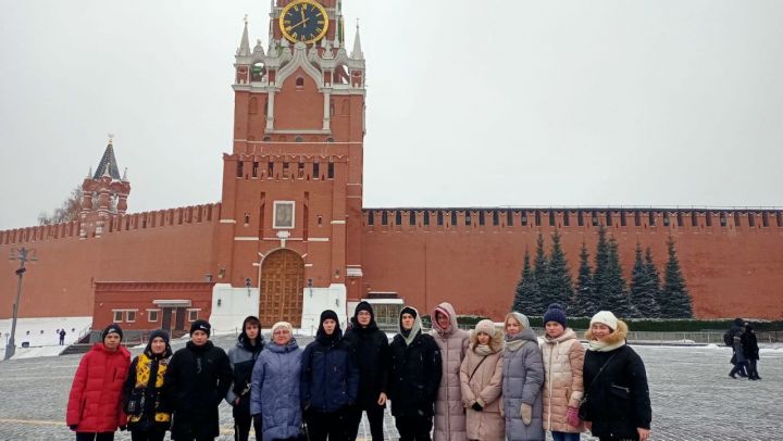 Учащиеся из Буинска побывали в Москве (фото)