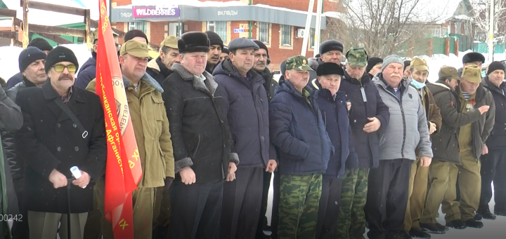 Сегодня в Буинске состоялось открытие памятника жертвам Афганской войны