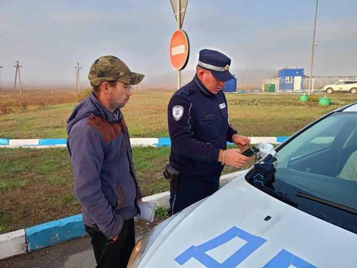 В Буинске утром задержан пьяный водитель молоковоза
