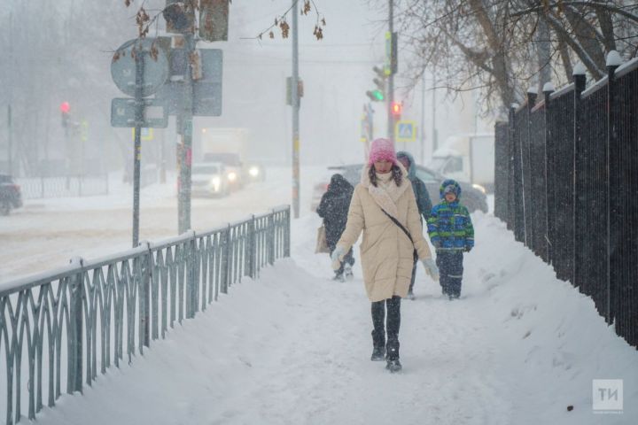 На смену морозам в Татарстан придет потепление до +4 градусов с дождями и мокрым снегом