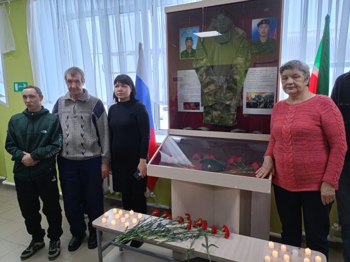 В Буинском районе открыли уголки памяти героям