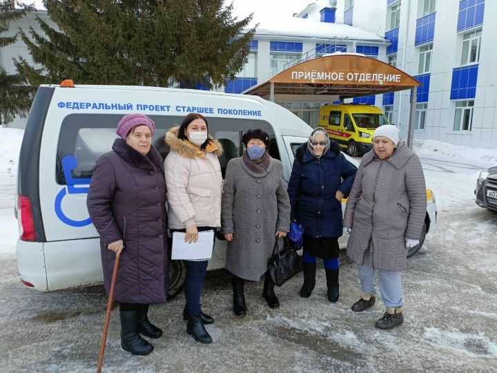 В этом году доставлено 403 человека на диспансеризацию из сел Буинского района