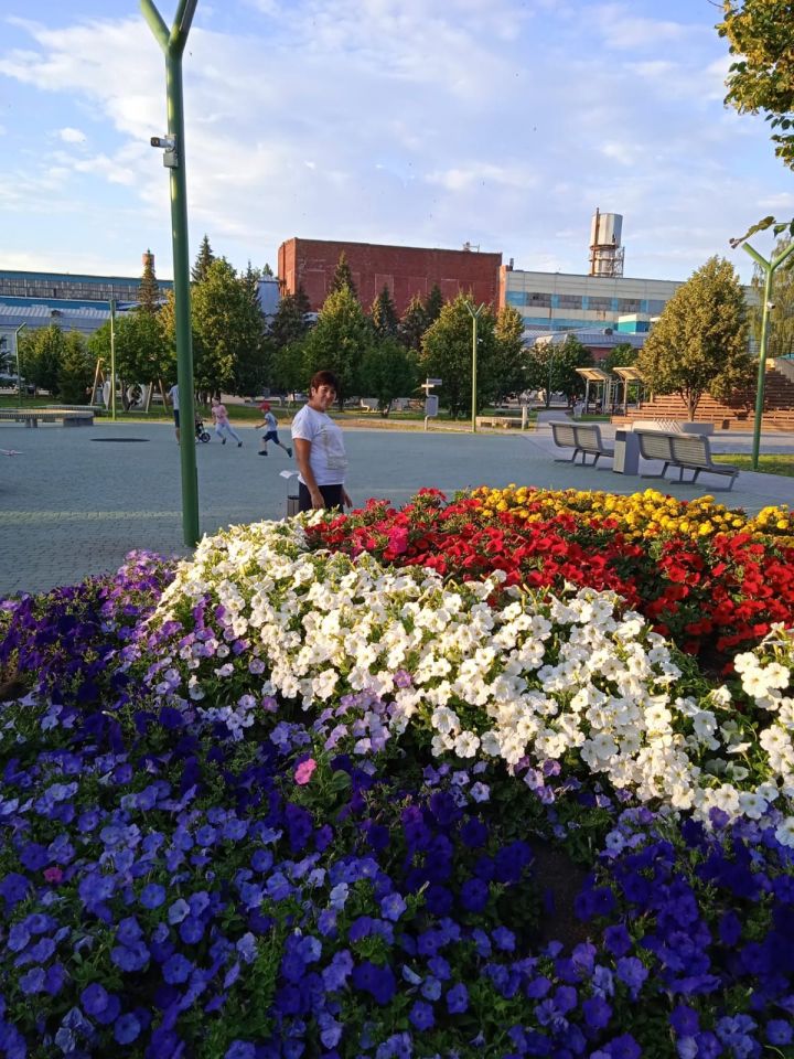 В этом году Буинск будут украшать около 30 тысяч цветов