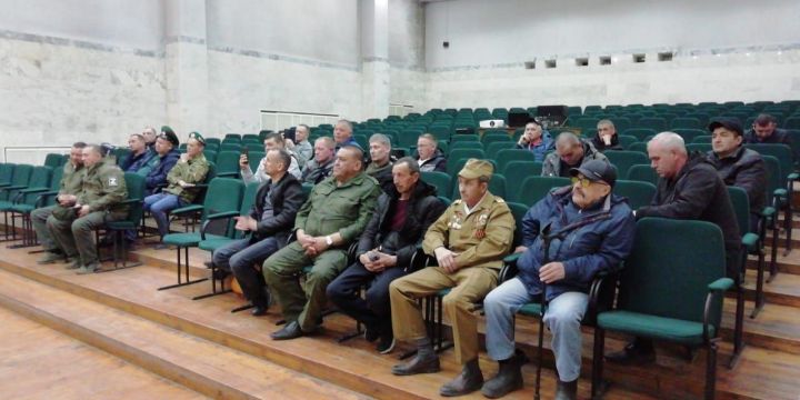 Сегодня в Буинске состоялось первое собрание участников военных действий в Чеченской республике
