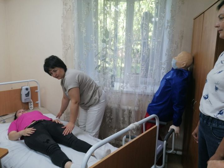В Буинском районе продолжается  реализация стационарозамещающей технологии   «Школа ухода и реабилитации»