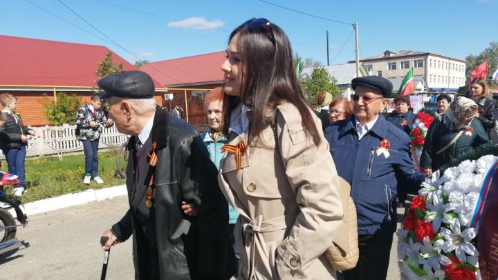 В Буинске в  параде Победы участвовали четыре ветерана войны (фото, видео)