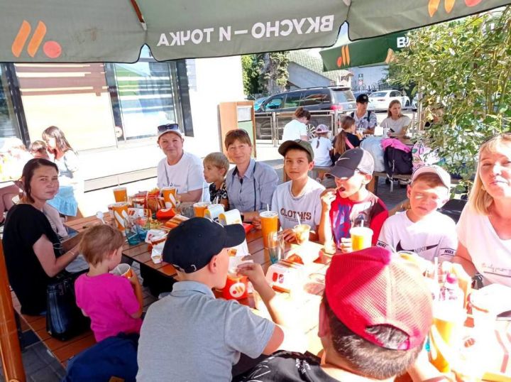 Дети участников специальной военной операции ездили на экскурсию в Казань (фото)