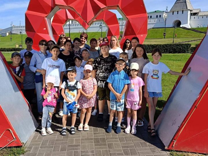 Дети участников специальной военной операции ездили на экскурсию в Казань (фото)