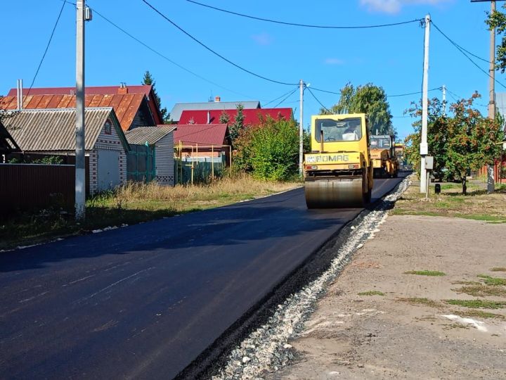 Ремонт дорог идет полным ходом