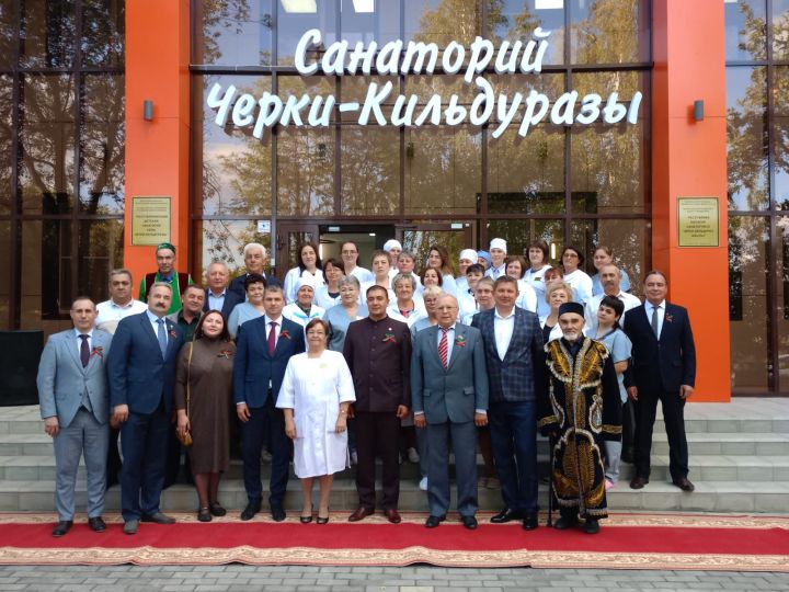 Открытие детского санатория в деревне Черки -Кильдуразы Буинского района