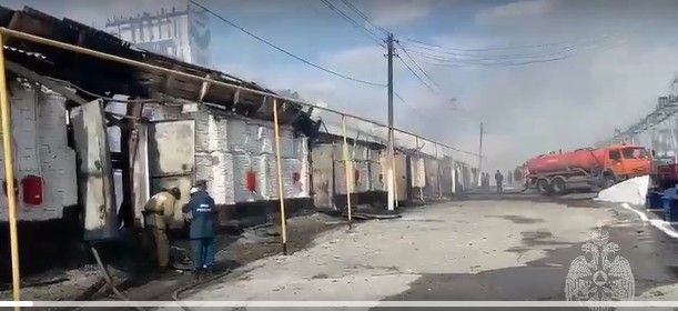 Ростехнадзор назвал возможную причину аварии на территории Буинского элеватора