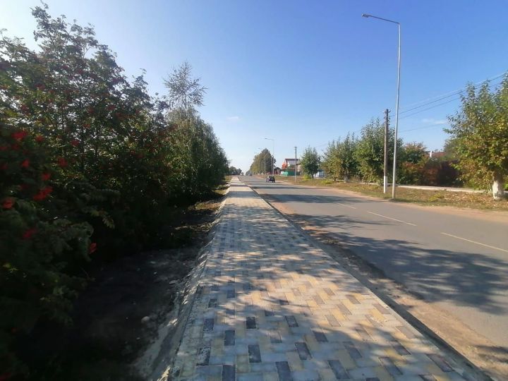 Благодаря активности жителей в Буинске проложено больше тротуаров