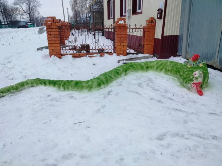 Дания Вагапова из Буинского района изготовила символ года