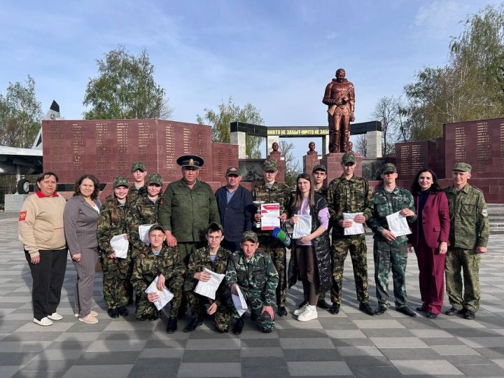 Юнармейцы Альшиховской школы будут защищать честь Буинского района на зональном этапе «Зарницы»