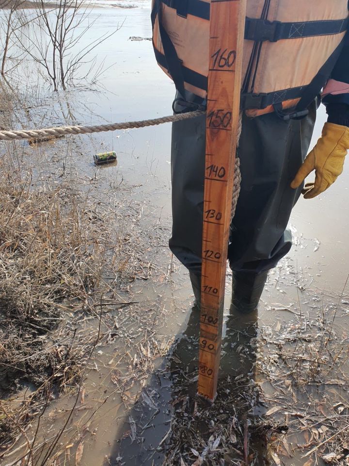 В реке Свияга вода поднялась еще на метр