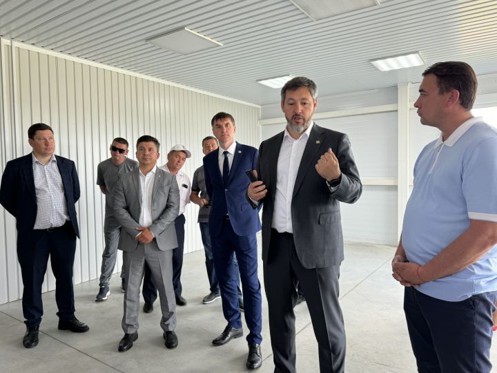 Министр показал пути привлечения резидентов в промышленный парк «Буинск»  (фото, видео)