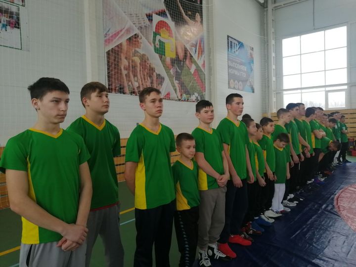 Сегодня юные борцы Буинска соревнуются в Дрожжановском районе (фото, видео)
