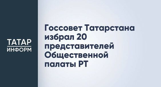 Дәүләт Советы рейтинглы тавыш бирү барышында Җәмәгать Палатасы әгъзаларын сайлап алды