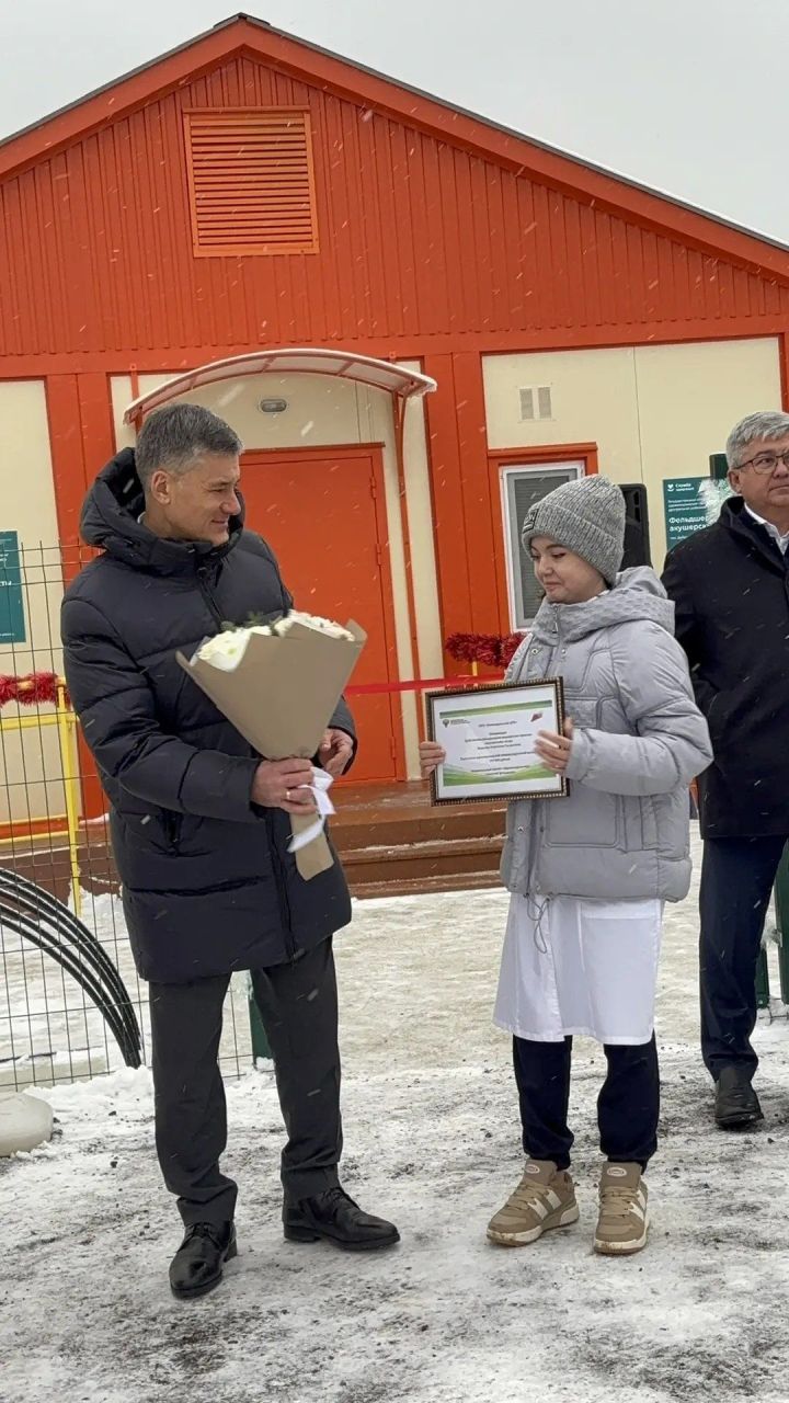 В Зеленодольском районе открылся новый ФАП
