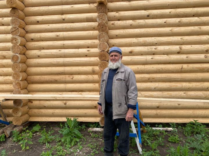 В селе Черки-Бибкеево Буинского района идет активное строительство мечети (+фото)