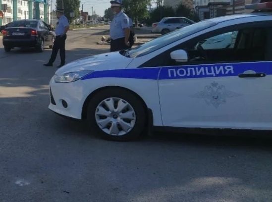 В Буинске, возле  моста Карла, произошло дорожно-транспортное происшествие с участием автобуса.