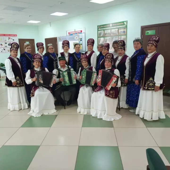Буа фольклор төркеме Апас районында булып кайтты