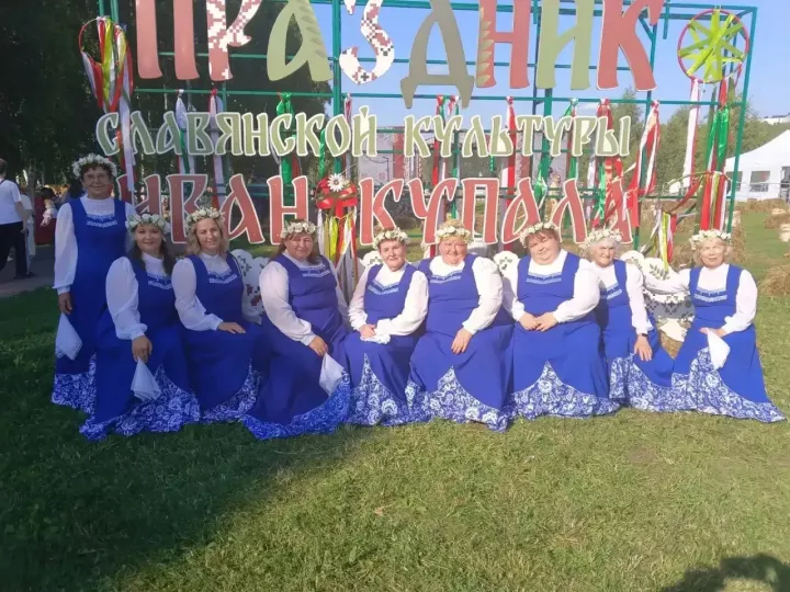 Иван Купала бәйрәмендә Буа районының «Рябинушка» рус халык ансамбле катнашты